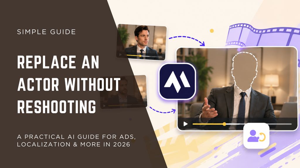 Replace an Actor Without Reshooting