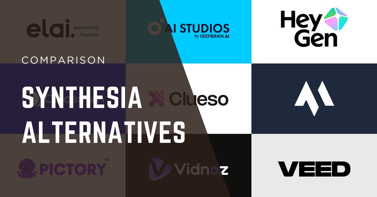 10 Best Synthesia Alternatives for Creating High-Quality AI Videos