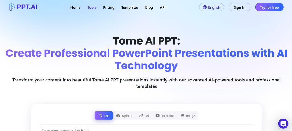 AI-generated presentation slides for structuring online course content