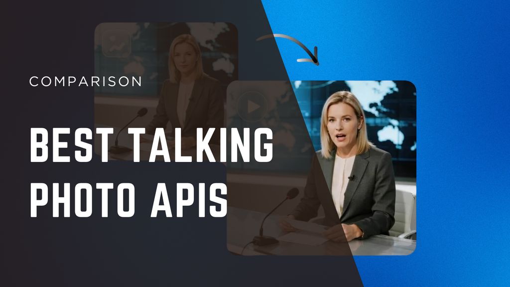Top 6 Best Talking Photo APIs