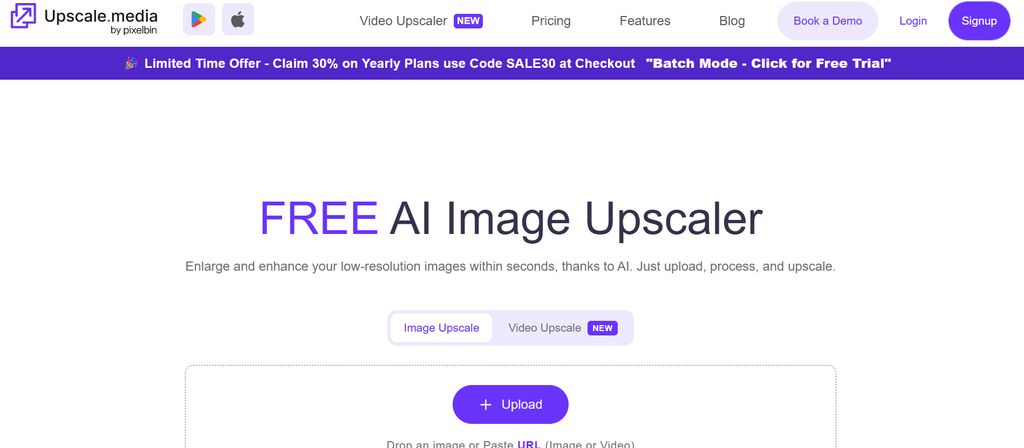 Upscale.media Upscaling APIs