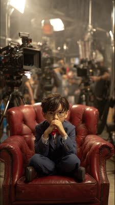 Workflow recipe output preview: Live-action cinematic scene of Detective Conan BTS