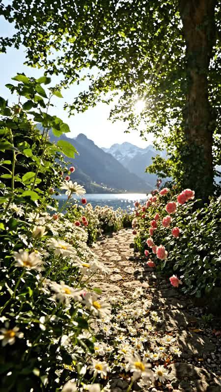 Workflow recipe output preview: Garden Walk