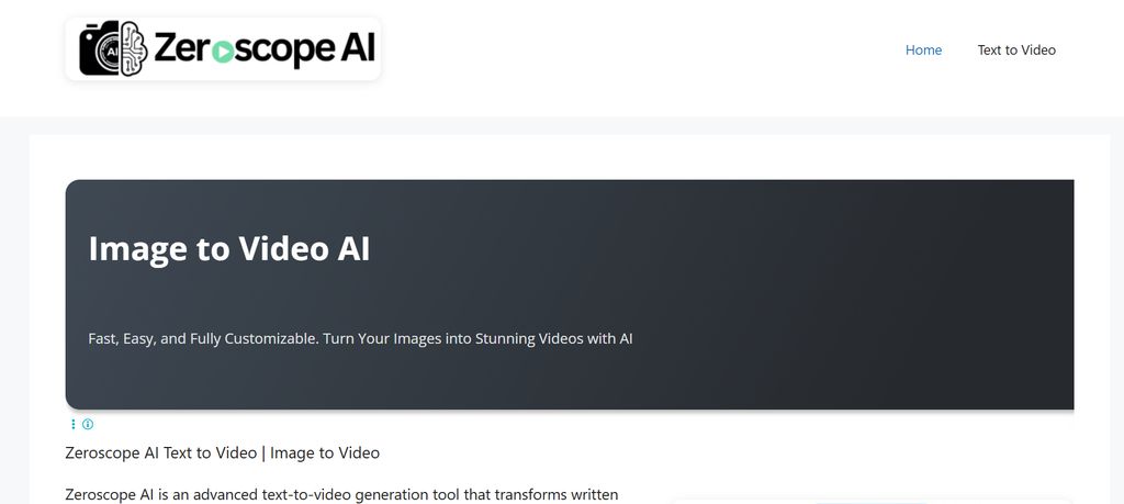 Zeroscope (Model-based APIs)